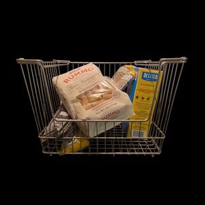 Farmhouse style food storage basket